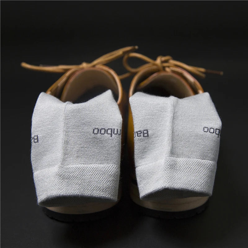 10 Pairs Premium Bamboo Men's Socks - Comfortable, Breathable, Casual & Business Crew Socks, High-Quality Gift for Men