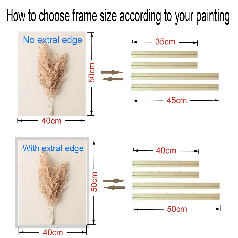 Bamboo Canvas Frame (Multiple Sizes)